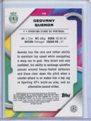 2024-25 Topps Finest UEFA Geovany Quenda