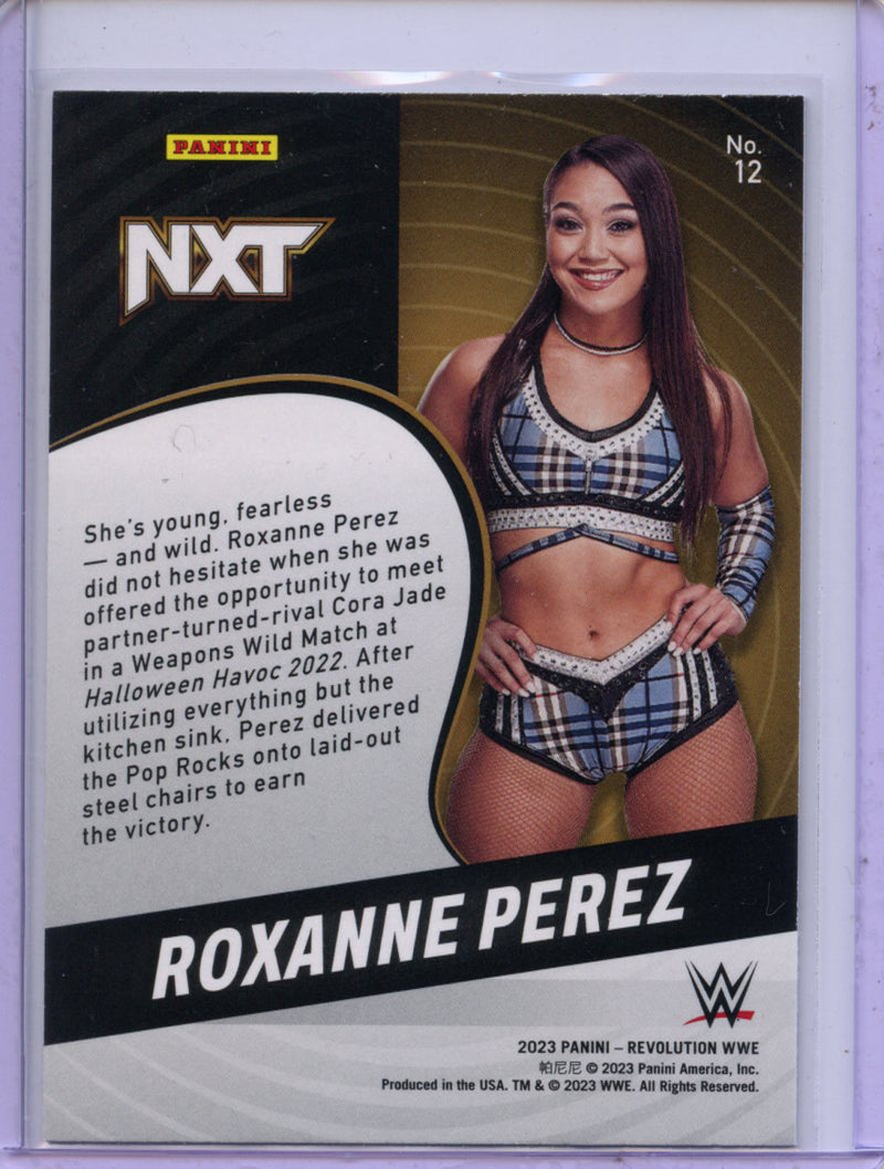 2023 Revolution WWE Roxanne Perez