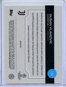 2024-25 Topps Chrome UEFA Club Comps Dusan Vlahovic Refractor