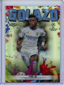 2021-22 Topps Chrome UEFA CL Vinicius Jr. Golazo