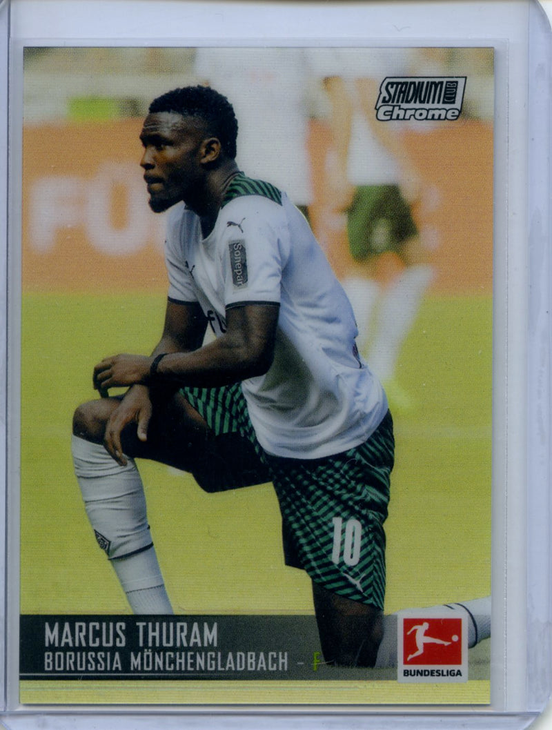 2021-22 Topps Bundesliga Stadium Club Chrome Marcus Thuram Refractor