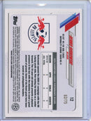 2020-21 Topps Chrome UEFA CL Dennis Borkowski Blue Wave Refractor 62/75