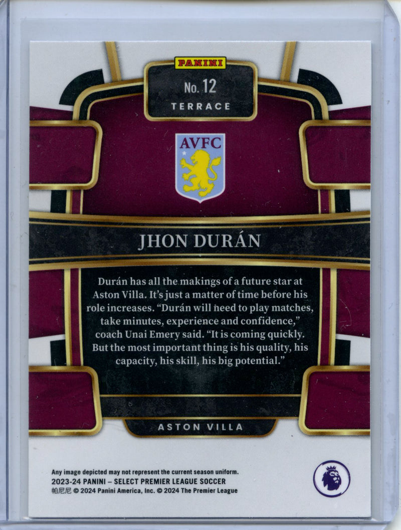 2023-24 Select Premier League Jhon Duran Terrace