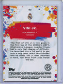 2021-22 Topps Chrome UEFA CL Vinicius Jr. Golazo