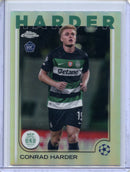 2024-25 Topps Chrome UEFA Club Comps Conrad Harder Refractor