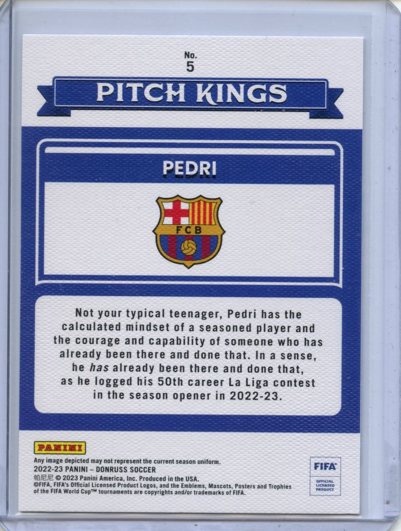 2022-23 Donruss FIFA Pedri Pitch Kings