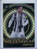 2025-26 Topps Finest UEFA Kenan Yildiz Finest Of The Millennium