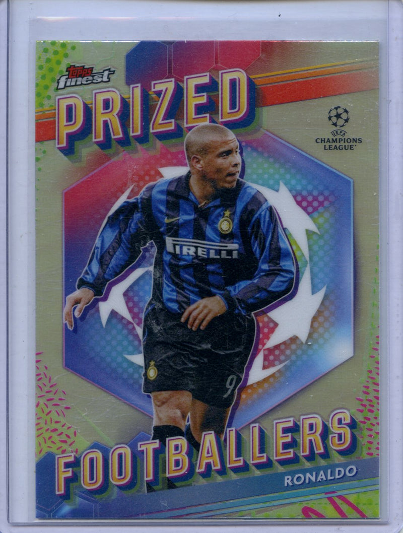 2023-24 Topps Finest UEFA Club Competitions Ronaldo Prized Footballers PF-19