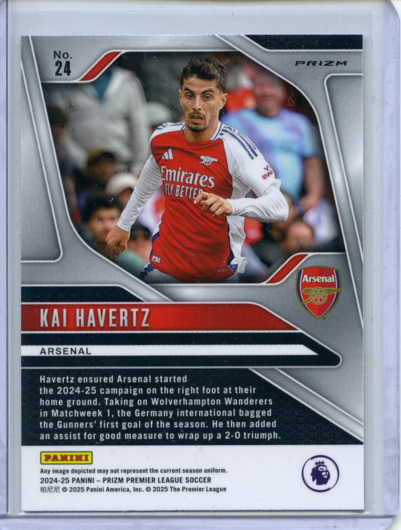 2024-25 Panini Prizm Premier League Kai Havertz Silver