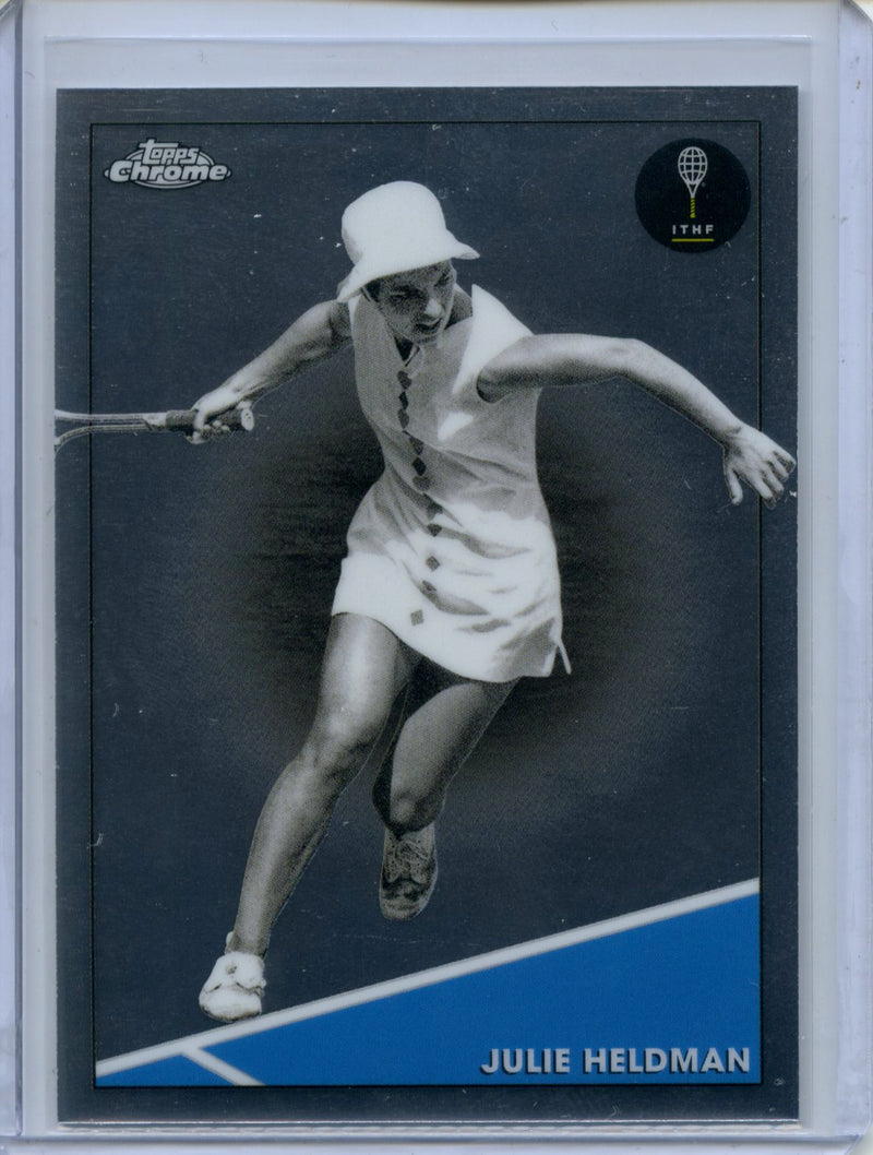 2021 Topps Chrome Tennis Julie Heldman