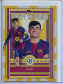 2025-26 Topps Finest UEFA Pedri Finest Showmen