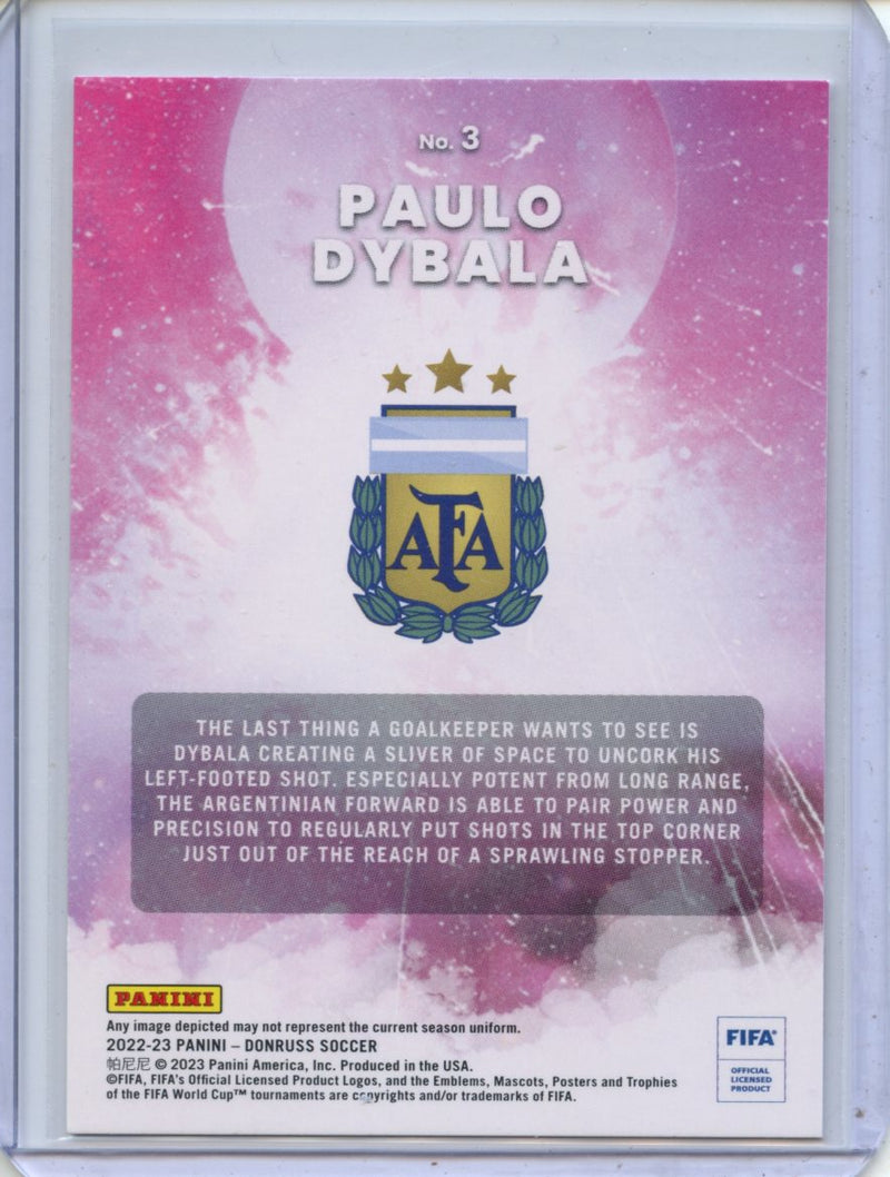 2022-23 Donruss FIFA Paulo Dybala Zero Gravity