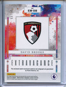 2024-25 Panini Impeccable EPL David Brooks Extravagance Materials Autographs Silver 33/49