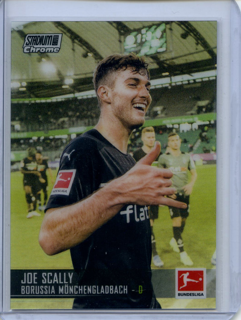 2021-22 Topps Bundesliga Stadium Club Chrome Joe Scally Refractor