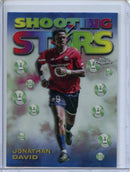 2023-24 Topps Chrome UEFA Jonathan David 1998 Shooting Stars