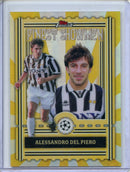 2025-26 Topps Finest UEFA Alessandro Del Piero Finest Showmen