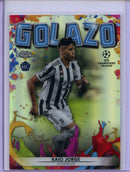 2021-22 Topps Chrome UEFA CL Kaio Jorge Golazo