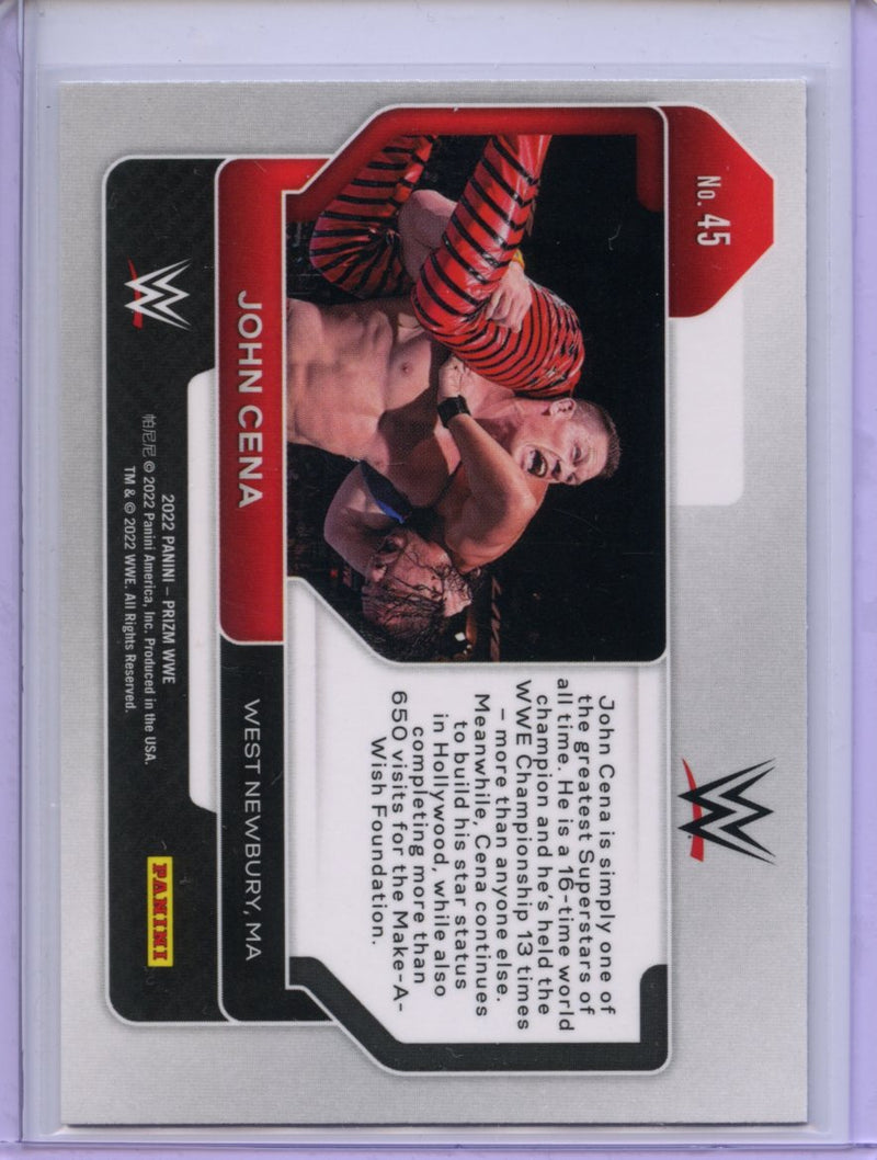 2022 Prizm WWE John Cena