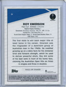 2021 Topps Chrome Tennis Roy Emerson