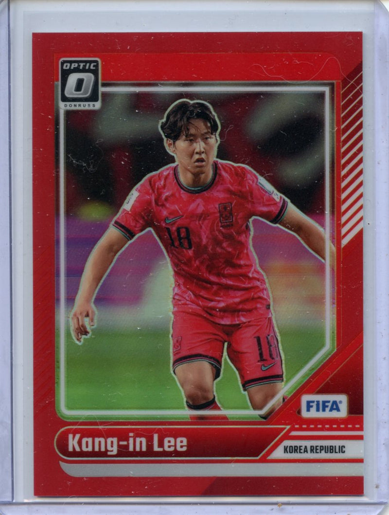 2024-25 Donruss Kang-in Lee Optic Red 282/299