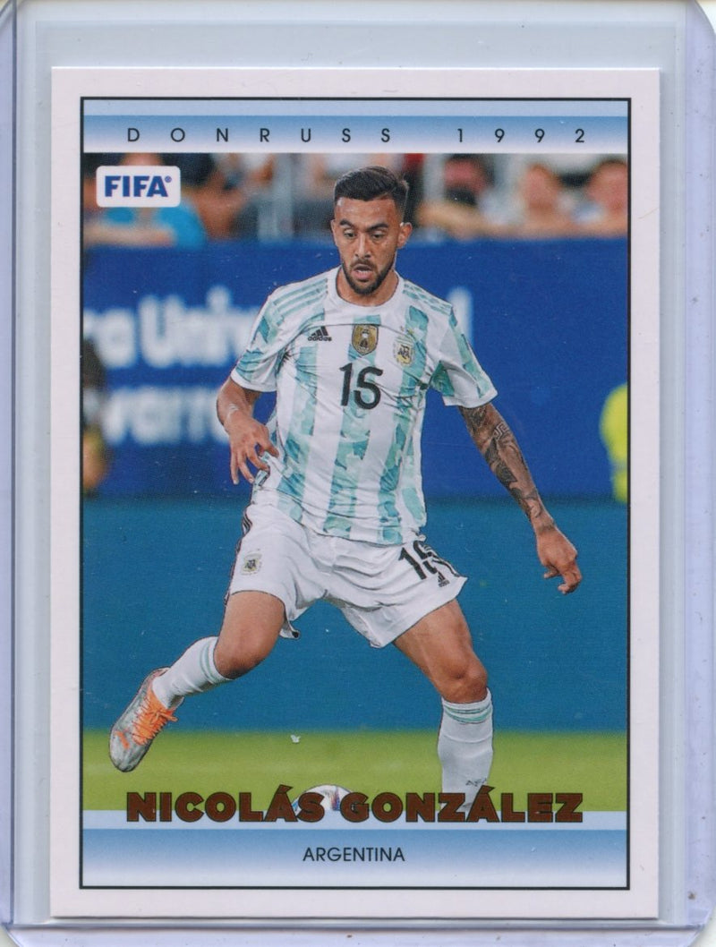 2022-23 Donruss FIFA Nicolas Gonzalez 1992 Tribute