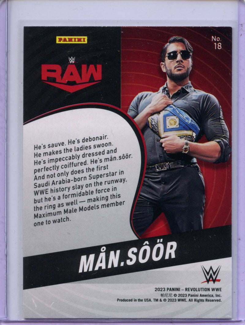 2023 Revolution WWE Man.Soor