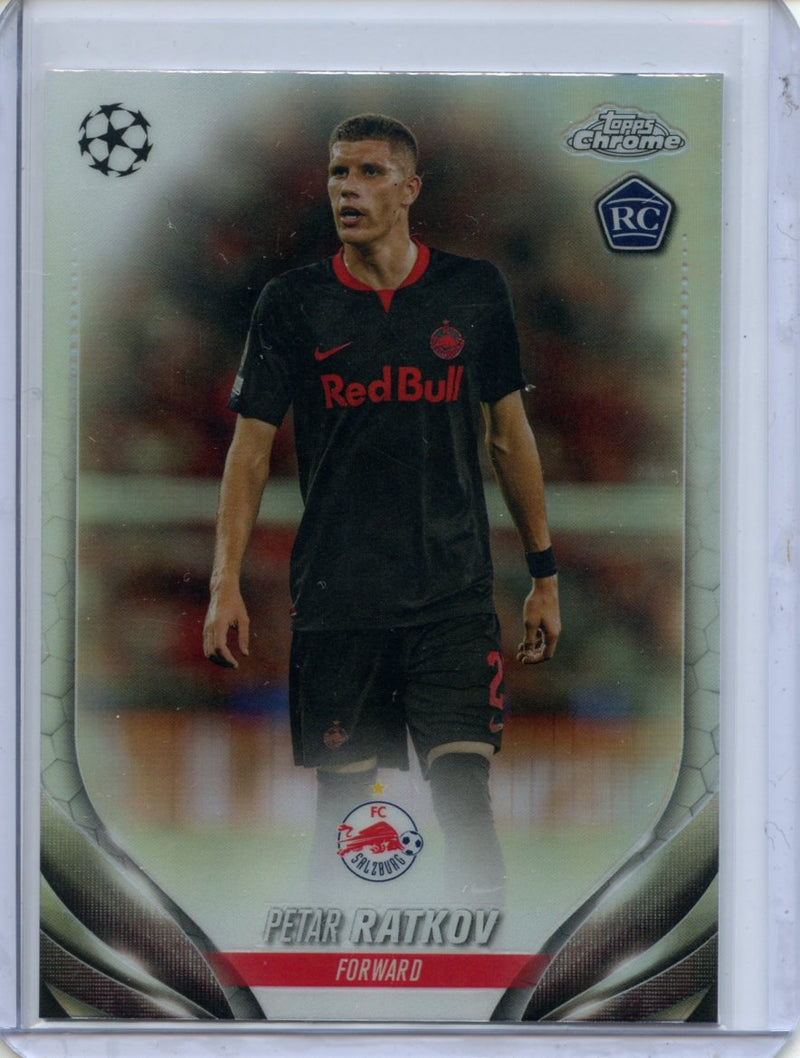 2023-24 Topps Chrome UEFA Petar Ratkov Refractor