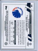 2022-23 Topps Chrome UEFA Isak Bergmann Johannesson Neon Green Shimmer 287/399