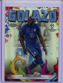 2021-22 Topps Chrome UEFA CL Romelu Lukaku Golazo