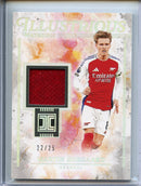 2024-25 Panini Impeccable EPL Martin Odegaard Illustrious Materials Silver 22/25