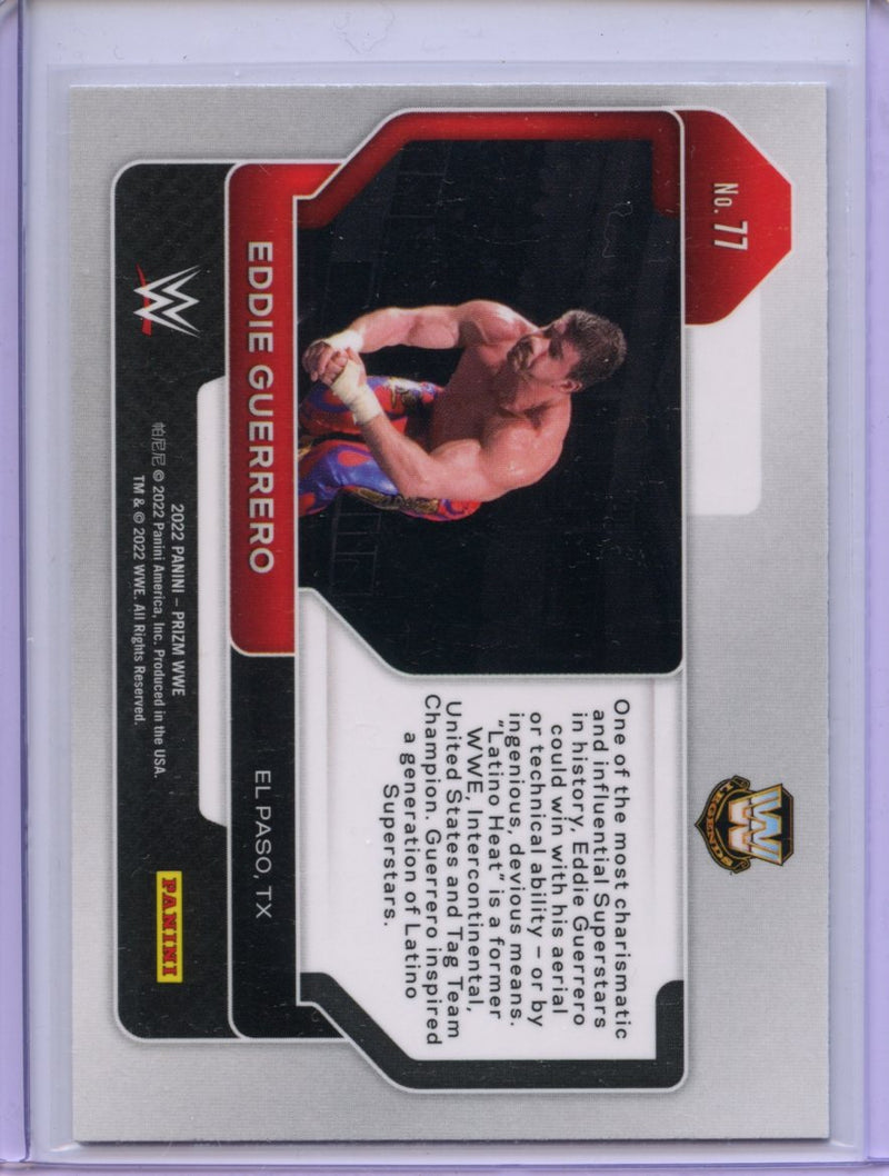 2022 Prizm WWE Eddie Guerrero