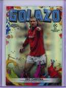 2021-22 Topps Chrome UEFA CL Eric Cantona Golazo