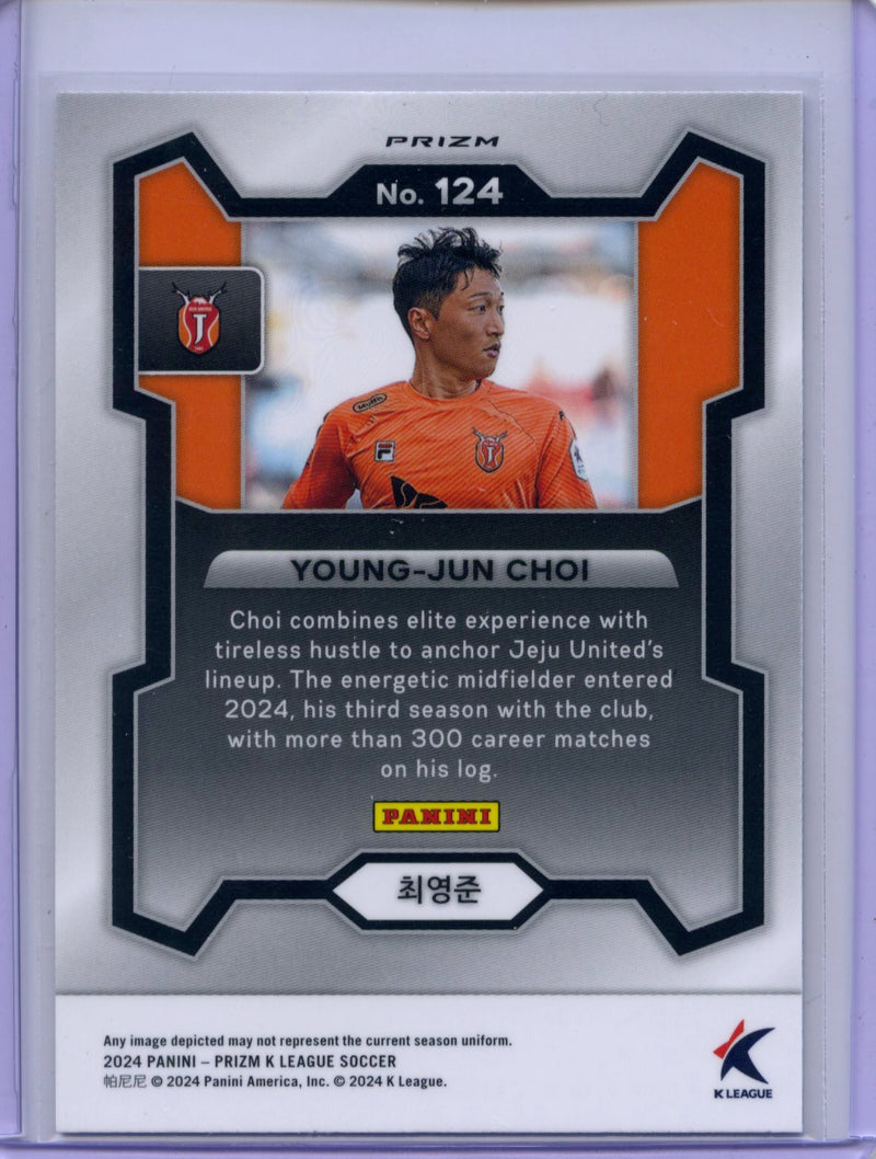 2024 Prizm K-League Soccer Young-Jun Choi White Tiger Prizm