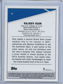 2021 Topps Chrome Tennis Rajeev Ram