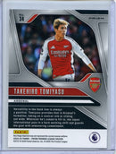 2024-25 Panini Prizm Premier League Takehiro Tomiyasu Silver