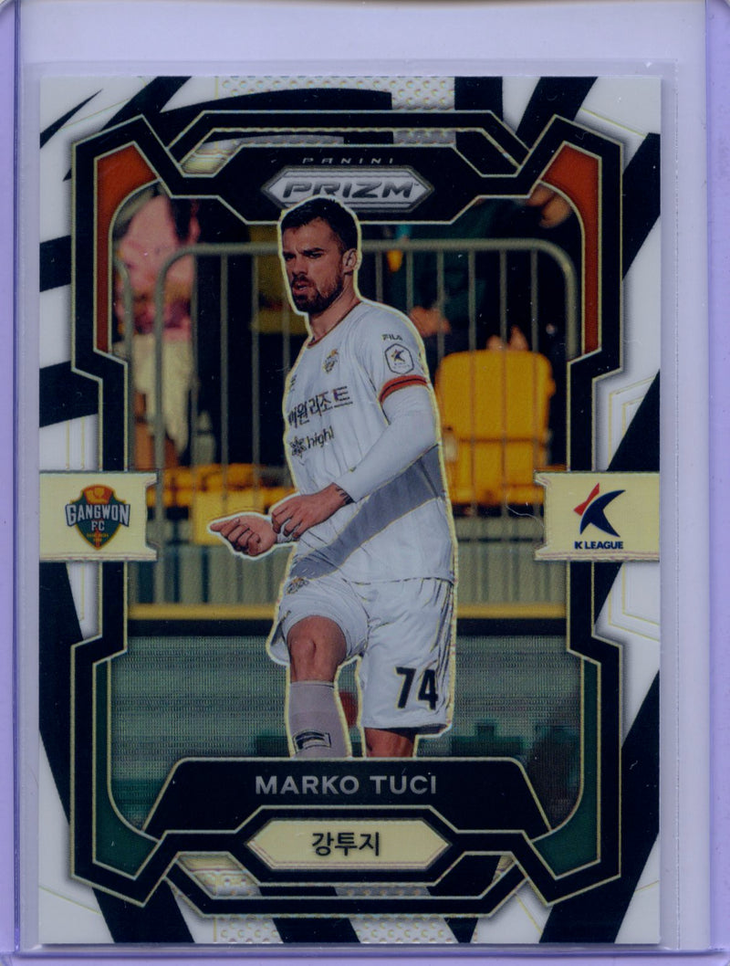 2024 Prizm K-League Soccer Marko Tuci White Tiger Prizm