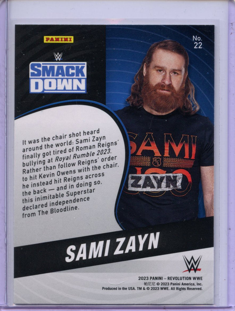 2023 Revolution WWE Sami Zayn
