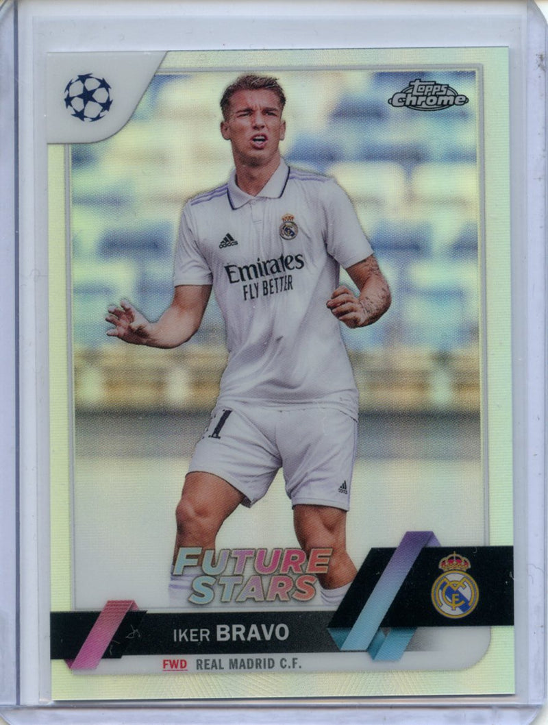 2022-23 Topps Chrome UEFA Iker Bravo Refractor