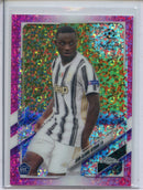2020-21 Topps Chrome UEFA CL Jean Claude-Ntenda Pink Mini Diamonds Refractor 114/175