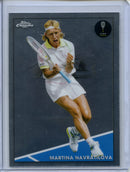 2021 Topps Chrome Tennis Martina Navratilova