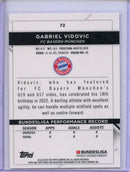 2021-22 Topps Finest Bundesliga Gabriel Vidovic