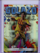 2021-22 Topps Chrome UEFA CL Gavi Golazo