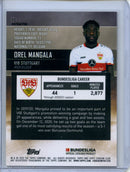 2021-22 Topps Bundesliga Stadium Club Chrome Orel Mangala Refractor