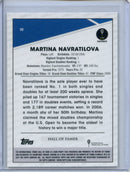 2021 Topps Chrome Tennis Martina Navratilova