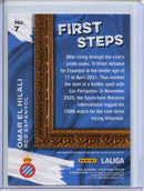 2025-26 Panini Pitch Kings Omar El Hilali First Steps