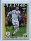 2024-25 Topps Chrome UEFA Club Comps Raul Asencio Refractor