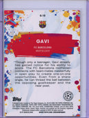 2021-22 Topps Chrome UEFA CL Gavi Golazo