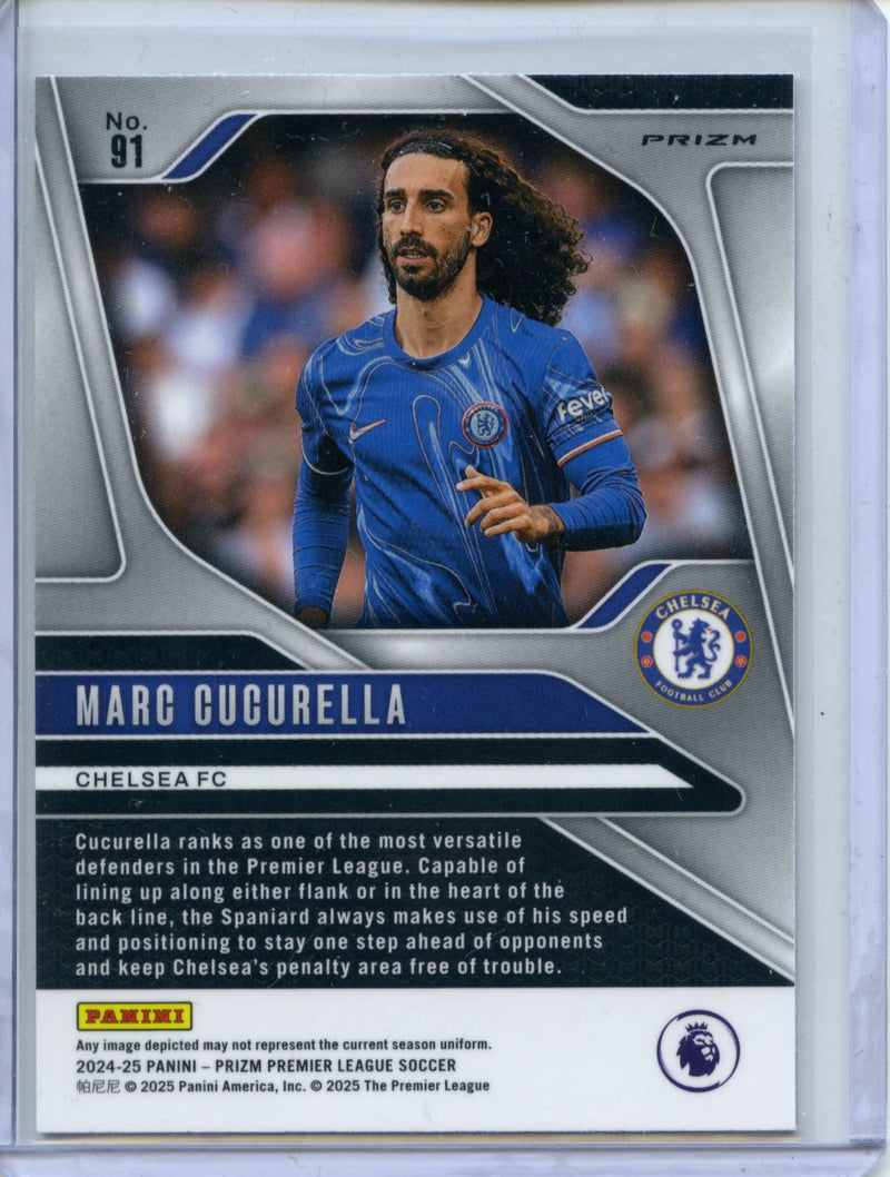 2024-25 Panini Prizm Premier League Marc Cucurella Silver