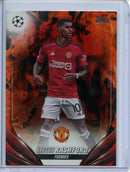 2023-24 Topps UEFA CC Marcus Rashford Inferno Foil