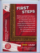 2025-26 Panini Pitch Kings Arnau Martinez First Steps